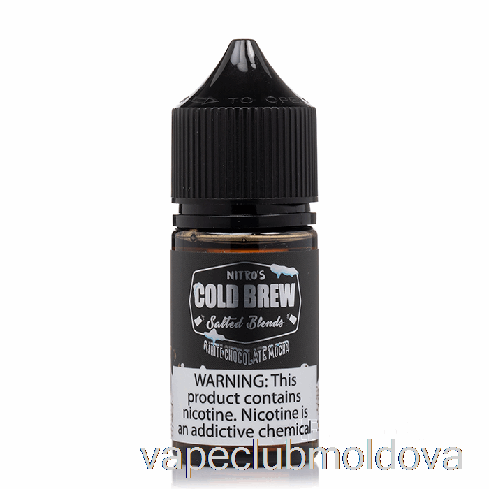 Kit Vape Pod Ciocolata Alba Mocha - Nitros Cold Brew Saruri - 30ml 25mg